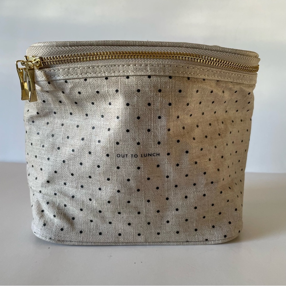 Kate Spade Out to Lunch Polka Dot Lunch Bag